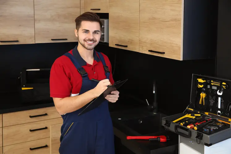 Local tradesperson visiting a property in Chester